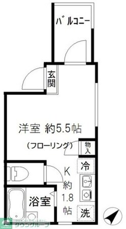 MELDIA梅田の物件間取画像